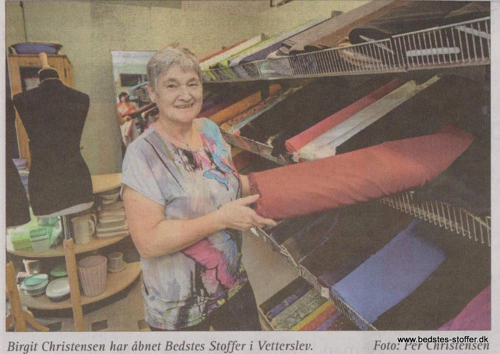 Birgit i forretningen